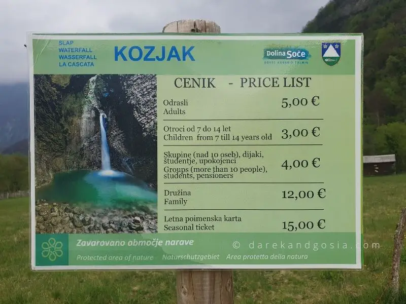 Must go to places in Slovenia - Waterfall Kozjak