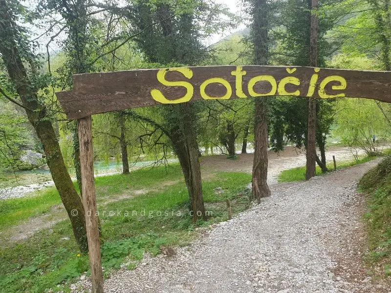 Must visit places in Slovenia - Sotočje Tolminke and Soče