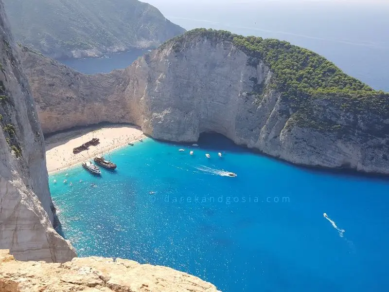 Best long weekend trips - Zante, Greece