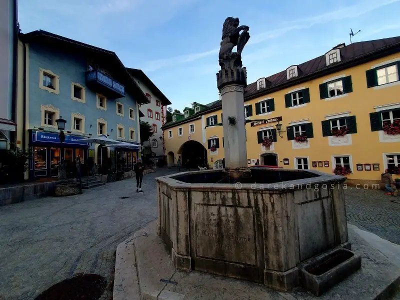 Best things to do in and around Berchtesgaden - Marktbrunnen