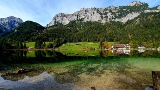 Hintersee Lake Bavaria Germany