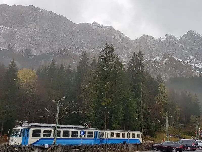 Munich to Zugspitze by train
