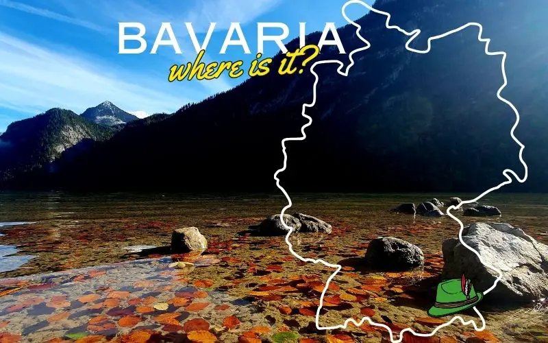 Where is Bavaria on a map Germany